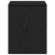 Stołek do toaletki Czarny dąb 70x35x45 cm Drewno inżynieryjne