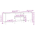 Szafka RTV Stare Drewno 150x30x50 cm Drewno inżynieryjne