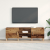 Szafka RTV Stare Drewno 150x30x50 cm Drewno inżynieryjne