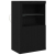 Szafka sideboard z oświetleniem LED czarny dąb 60,5x37x100 cm