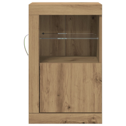 Szafka z oświetleniem LED Szlachetne dębowe 41x37x67 cm