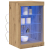 vidaxl Szafka z podświetleniem LED Dąb Artisanal 41x37x67 cm