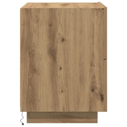 Szafka nocna z podświetleniem LED Artisan Oak 45x40x55 cm