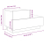 Szafka nocna z diodami LED Stare drewno 100x36x49 cm