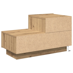 Szafka nocna z oświetleniem LED Artisan Oak 100x36x49 cm