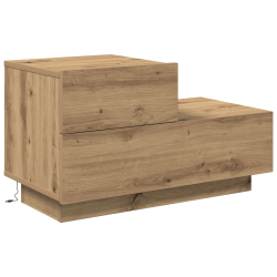Szafka nocna z oświetleniem LED Artisan Oak 100x36x49 cm