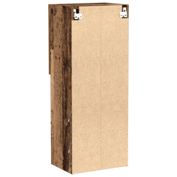 Szafka RTV z Oświetleniem LED Stare Drewno 40,5x30x102 cm