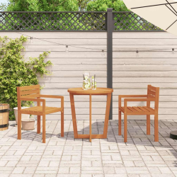 Krzesła ogrodowe 2 szt. 50x53x80 cm Drewno lite Akacja