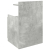 Szafki nocne 2 szt. z 2 szufladami Betonowy szary 40x36,5x62 cm