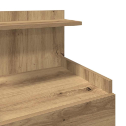 Szafka nocna z 2 szufladami Artisan Oak 40x36,5x62 cm