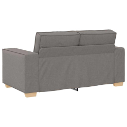 Sofa 2-osobowa Taupe 120 cm Tkanina