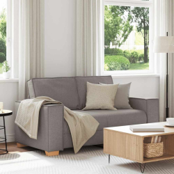Sofa 2-osobowa Taupe 120 cm Tkanina