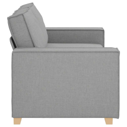 Sofa 2-osobowa Cloud Grey 140 cm Tkanina