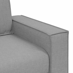 Sofa 2-osobowa Cloud Grey 140 cm Tkanina