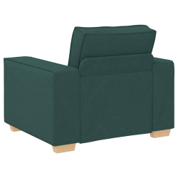 Sofa Fotel Ciemnozielony 60 cm Tkanina