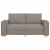 Sofa 2-osobowa Taupe 140 cm Tkanina