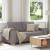 Sofa 2-osobowa Taupe 140 cm Tkanina