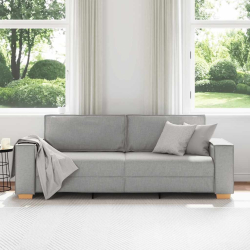 Sofa 3-osobowa Cloud Grey 180 cm Tkanina