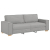 Sofa 3-osobowa Cloud Grey 180 cm Tkanina