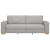 Sofa 3-osobowa Cloud Grey 180 cm Tkanina
