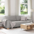 Sofa 3-osobowa Cloud Grey 180 cm Tkanina
