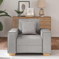 Sofa Fotel Cloud Grey 60 cm Tkanina