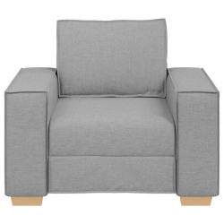 Sofa Fotel Cloud Grey 60 cm Tkanina