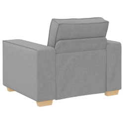 Sofa Fotel Cloud Grey 60 cm Tkanina