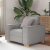 Sofa Fotel Cloud Grey 60 cm Tkanina
