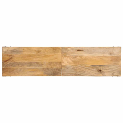 Konsola 140x35x70 cm Drewno lite Mango