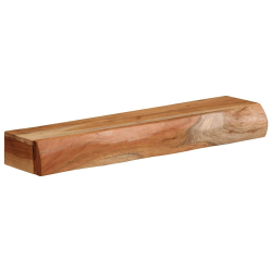 Półki ścienne 2 szt. 60x17x8 cm Drewno lite Akacja