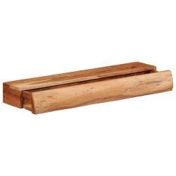 Półki ścienne 2 szt. 60x17x8 cm Drewno lite Akacja