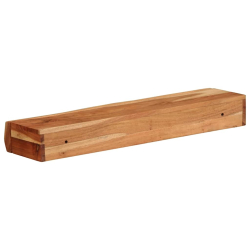 Półki ścienne 2 szt. 60x17x8 cm Drewno lite Akacja