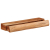 Półki ścienne 2 szt. 60x17x8 cm Drewno lite Akacja