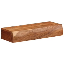 Półki ścienne 2 szt. 40x17x8 cm Drewno lite Akacja
