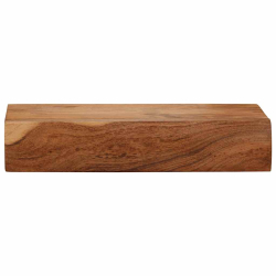 Półki ścienne 2 szt. 40x17x8 cm Drewno lite Akacja