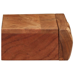 Półki ścienne 2 szt. 40x17x8 cm Drewno lite Akacja