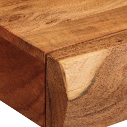 Półki ścienne 2 szt. 40x17x8 cm Drewno lite Akacja