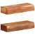 Półki ścienne 2 szt. 40x17x8 cm Drewno lite Akacja