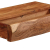 Półki ścienne 2 szt. 40x17x8 cm Drewno lite Akacja