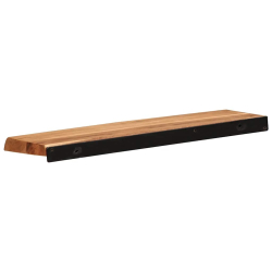 Półki ścienne 2 szt. 60x20x3,5 cm Drewno lite Akacja