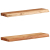 Półki ścienne 2 szt. 60x20x3,5 cm Drewno lite Akacja
