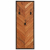 Wieszaki na ubrania 2 szt. 35x1x90 cm Drewno lite Akacja