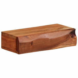 Półki ścienne 2 szt. 30x17x8 cm Drewno lite Akacja