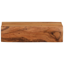 Półki ścienne 2 szt. 30x17x8 cm Drewno lite Akacja
