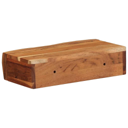 Półki ścienne 2 szt. 30x17x8 cm Drewno lite Akacja