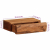 Półki ścienne 2 szt. 30x17x8 cm Drewno lite Akacja
