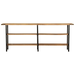 Konsola 180x35x70 cm Drewno lite Mango