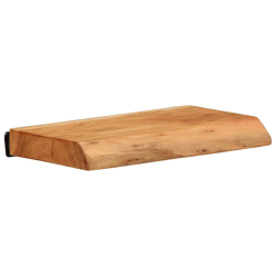 Półki ścienne 2 szt. 30x20x3,5 cm Drewno lite Akacja