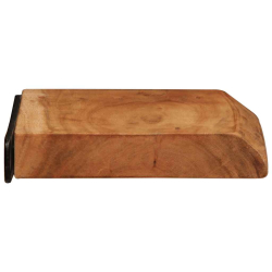 Półki ścienne 2 szt. 30x20x3,5 cm Drewno lite Akacja